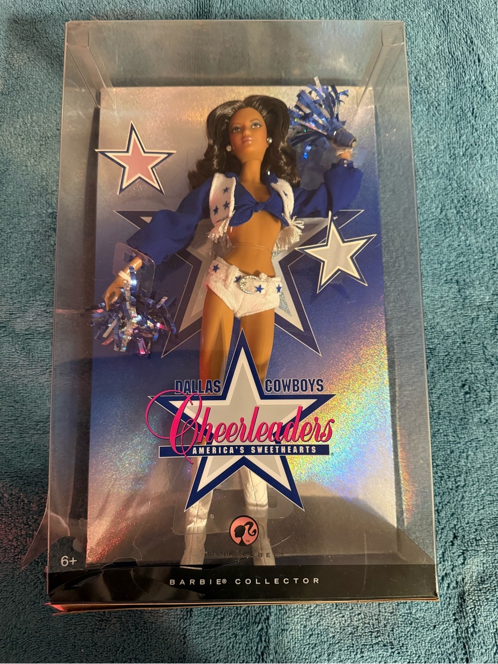 Barbie Dallas Cowboys Cheerleaders America’s Sweethearts NRFB Pink Label